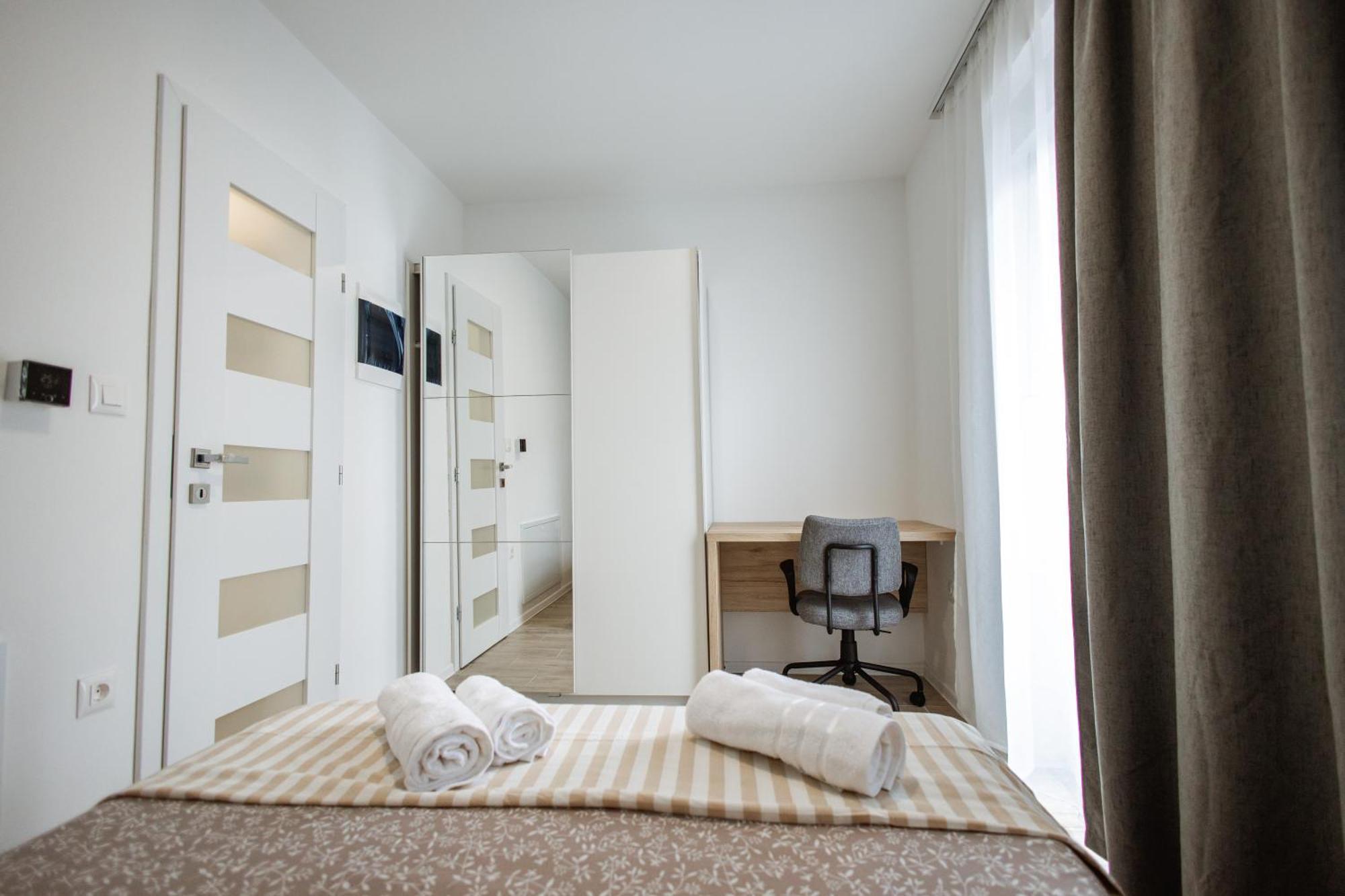 Cozy Studio Apartment In Osijek - Self Check In Exteriör bild