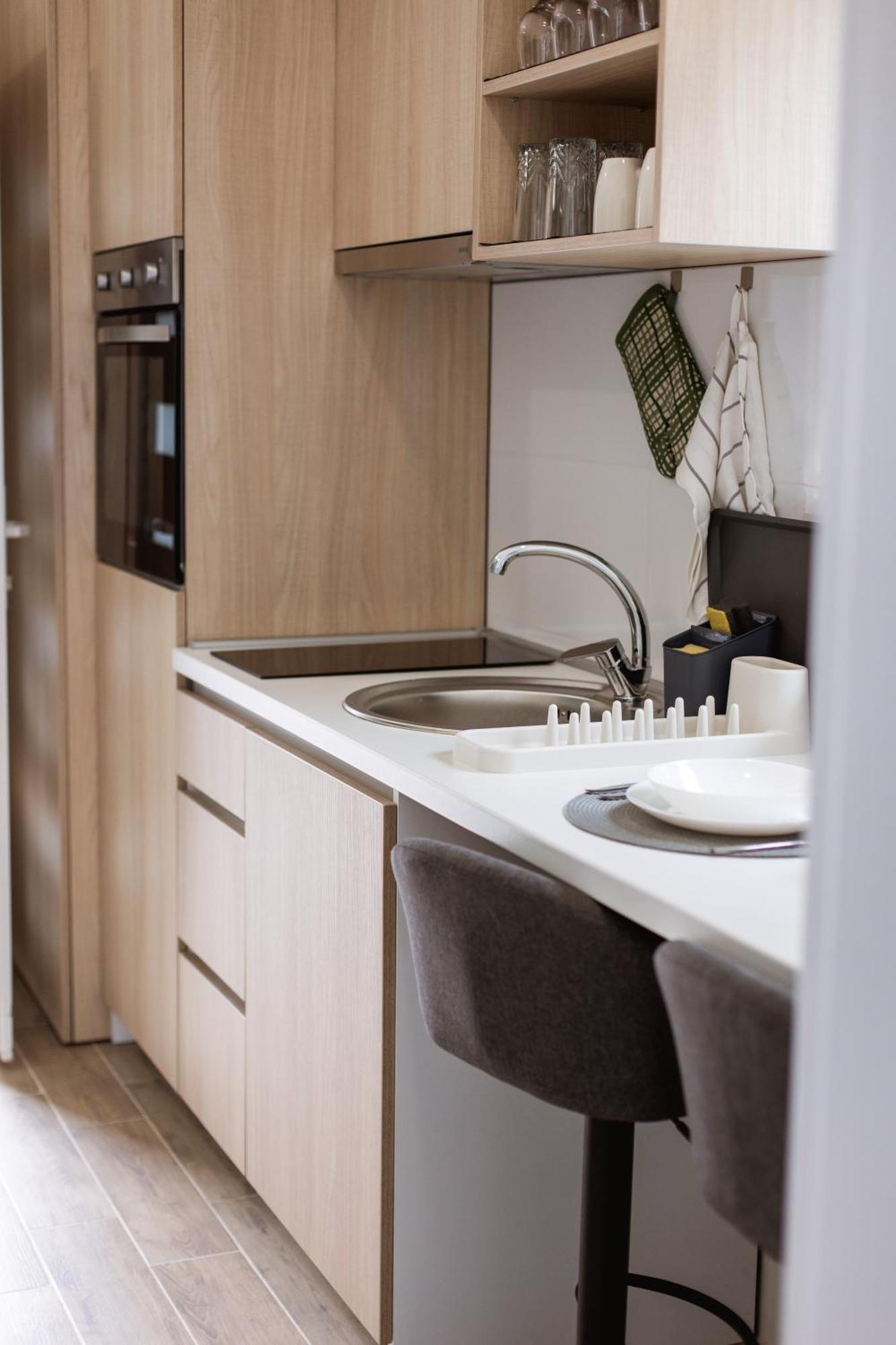 Cozy Studio Apartment In Osijek - Self Check In Exteriör bild